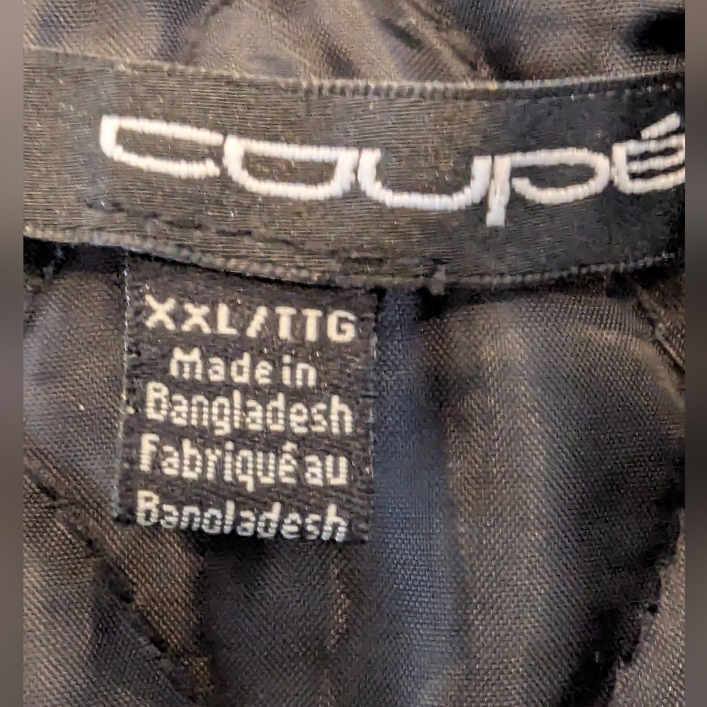 Coupé men's wool blend button up hooded jacket Nordic sweater XXL - Picture 11 of 13